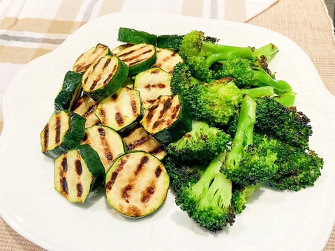 野菜が大好きになる！⭐️緑の野菜のグリル